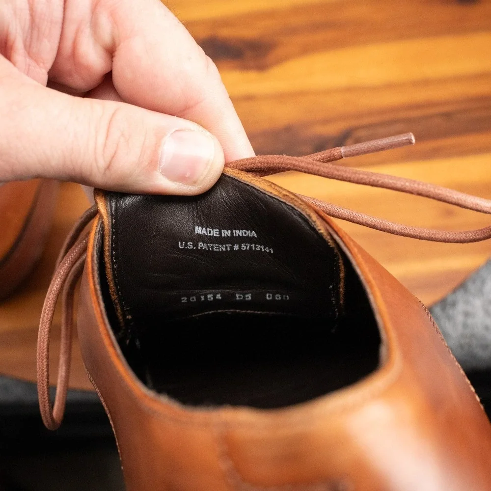 Cole Haan Men's Brown Leather Vintage Oxford Dress Shoes Size 13M #5713141 EUC
